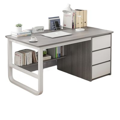Escritório moderno simples com gaveta cores personalizadas e material de superfície Outros