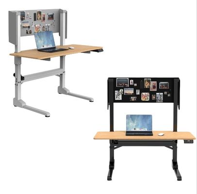 Mesa de escritório elevador elétrico elegante sentar e levantar mesa para ambiente de trabalho ergonômico