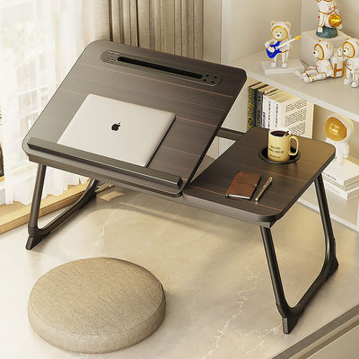 Cama USB computador portátil mesa dobrável dormitório mesa preguiçosa mesa de aprendizagem infantil pequena mesa