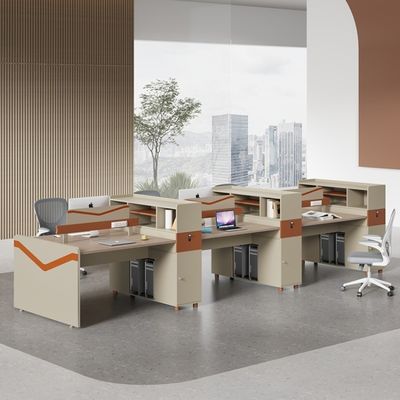 Móveis comerciais gerais Lojas de balcão único Estações de trabalho modulares modernas Set de mesa do pessoal