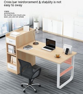 2 lugares Móveis de escritório Mesa de pessoal Estação de trabalho modular com gaveta em estilo moderno