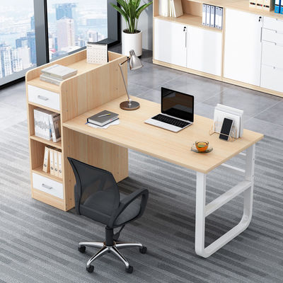 2 lugares Móveis de escritório Mesa de pessoal Estação de trabalho modular com gaveta em estilo moderno