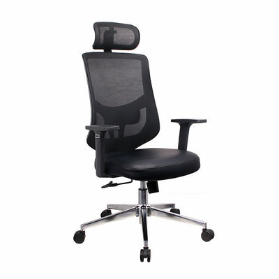 CBM 0.33 Mobiliário para escritório em casa Cadeira de rede de computador com design ergonômico e elevador giratório