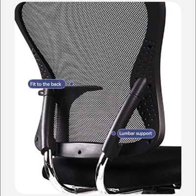 OEM Comfort Mesh Cadeira de trabalho de escritório central CBM 0.33CBM Cadeira de computador de escritório para visitantes