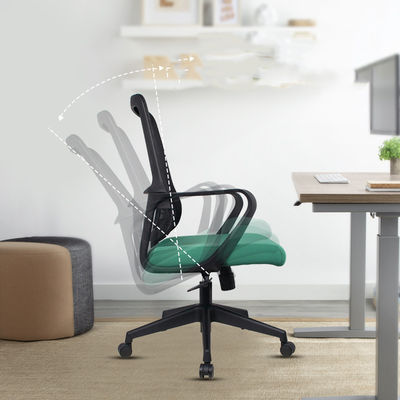 Cadeira de escritório ergonômica Lounge giratório confortável com rede de 360 graus e sem design de mangueira