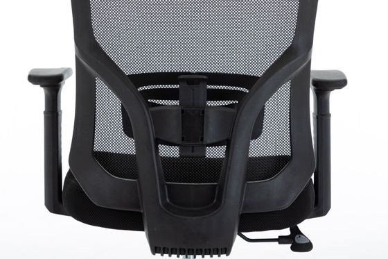Cadeira de escritório giratória com design ergonômico e suporte de costas ajustável
