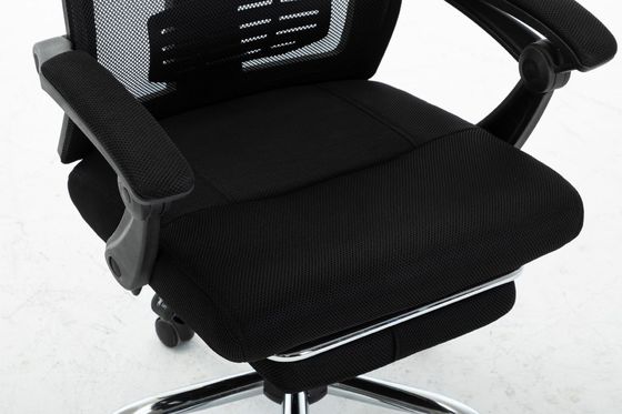 Cadeira de escritório de rede de design moderno com apoio e função giratória