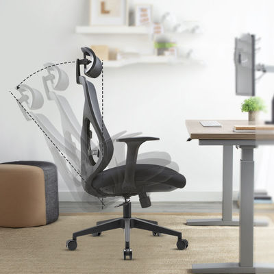 Cadeira ergonômica de malha de arco moderna e funcional para espaços de escritório Cadeira de computador estilo