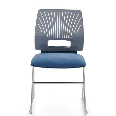 Cadeira de recepção de conferência de design moderno porosa fixa para conforto do escritório doméstico
