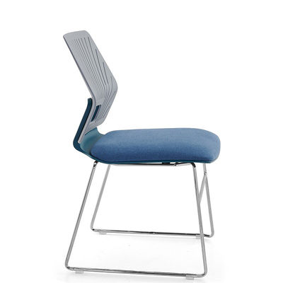Cadeira de recepção de conferência de design moderno porosa fixa para conforto do escritório doméstico