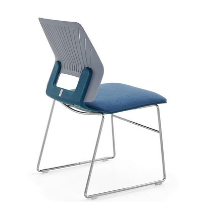 Cadeira de recepção de conferência de design moderno porosa fixa para conforto do escritório doméstico