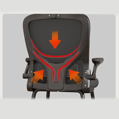 Cadeira de computador giratória de costas altas para escritório interno Cadeira de estudo ergonômica