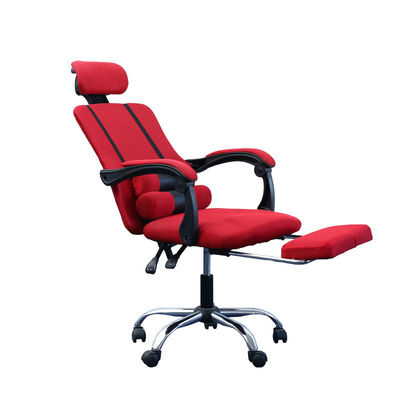 Cadeira de escritório de malha de design moderno com apoio de pé e BIFMA Passado 60mm PU Nylon Castors