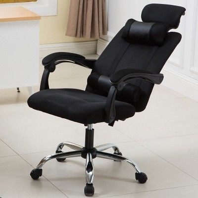 Cadeira de escritório de malha de design moderno com apoio de pé e BIFMA Passado 60mm PU Nylon Castors
