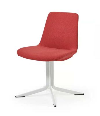 NO Sofá de escritório dobrável de moda cadeira com pernas de metal e sala de estar de tecido multicolorido