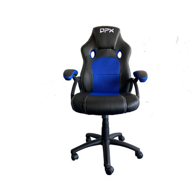 Cadeira de jogo de corrida ergonômica com braços ajustáveis e função de elevação