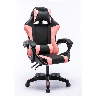 Cadeira de jogo de corrida ergonômica com braços ajustáveis e função de elevação