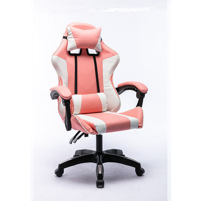 Cadeira de jogo de corrida ergonômica com braços ajustáveis e função de elevação
