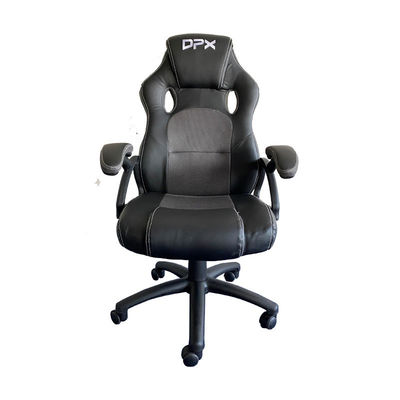 Cadeira de jogo de corrida ergonômica com braços ajustáveis e função de elevação