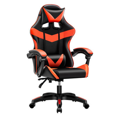 Gaslift BIFMA Passed Class 4 Chrome Gaslift PC Chair com apoio de cabeça e apoio lombar