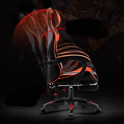 Gaslift BIFMA Passed Class 4 Chrome Gaslift PC Chair com apoio de cabeça e apoio lombar