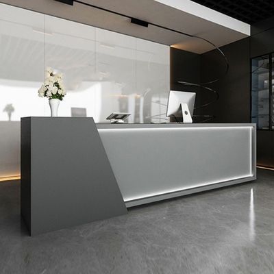Mesa de recepção elegante e prática para empresas Simplicidade estilística no seu melhor