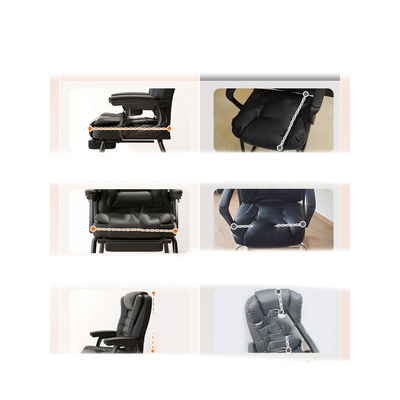 Confortável Sedentário Brown Bow Sleep Protector Lumbal Recliner PC cadeira para conferência