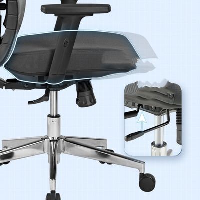 Mobiliário de escritório moderno gerente mesa executiva de escritório e cadeira de escritório de malha ergonômica