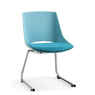 OEM ODM Office Sleigh Leg Modern Design Cadeiras de Centro de Treinamento empilháveis com 0.33CBM