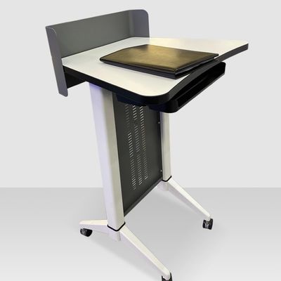 Design moderno e ecológico Sala de aula móvel Lectern Stand para discurso na igreja Podium