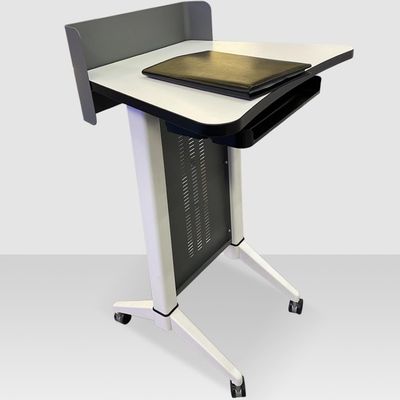 Design moderno e ecológico Sala de aula móvel Lectern Stand para discurso na igreja Podium