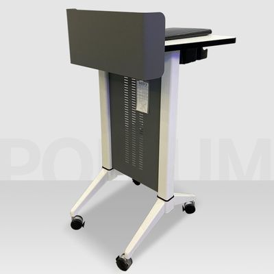 Design moderno e ecológico Sala de aula móvel Lectern Stand para discurso na igreja Podium