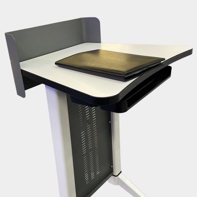Design moderno e ecológico Sala de aula móvel Lectern Stand para discurso na igreja Podium