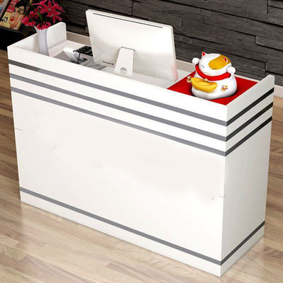 Centro Comercial Cenários de Uso Cashier Desk Moderno Simples para empresa Recepção Desk