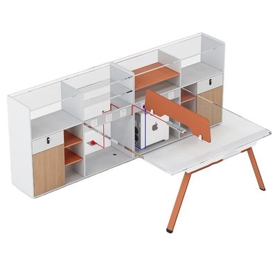 Simples Modernos Assento de pessoal Trabalho Mesa Escritório 6 Quatro 4 Pessoas Escritório Estil de mesa Modernidade