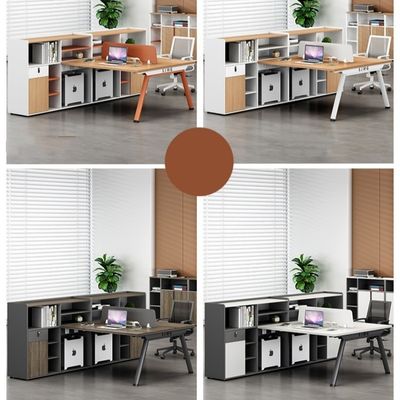 Simples Modernos Assento de pessoal Trabalho Mesa Escritório 6 Quatro 4 Pessoas Escritório Estil de mesa Modernidade
