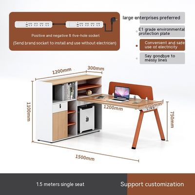 Simples Modernos Assento de pessoal Trabalho Mesa Escritório 6 Quatro 4 Pessoas Escritório Estil de mesa Modernidade