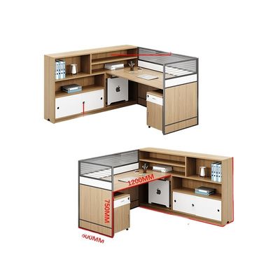 ISO9001/ISO14001 Certificado Villa Desk Sub-Office para e pessoal de escritório de finanças duráveis
