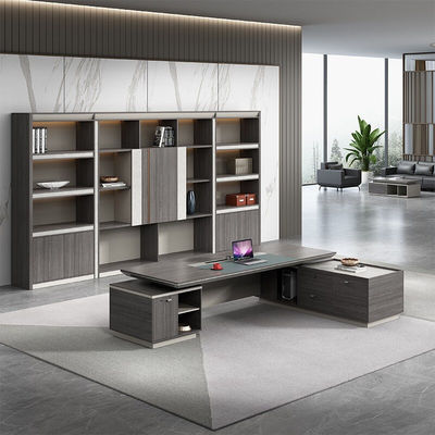 Design contemporâneo Loja de balcão único Mobiliário de escritório Painel Tipo Mesa de montagem simples
