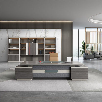 Design contemporâneo Loja de balcão único Mobiliário de escritório Painel Tipo Mesa de montagem simples