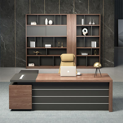 Moda Casa Mesa Mobiliário de madeira PANEL Escritório Escritório Para Casa Moderna