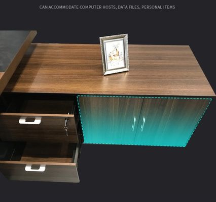 Moda Casa Mesa Mobiliário de madeira PANEL Escritório Escritório Para Casa Moderna