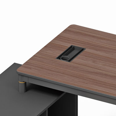Estilo de design moderno Mesa e cadeiras de classe grande Combinação de escritório modular Mesa do chefe