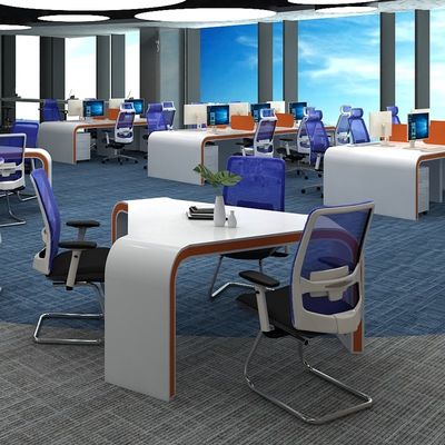 ODM Escritório Triângulo Moderno Combinação de Mesa e Cadeira Small Showroom Mesa de Conferência