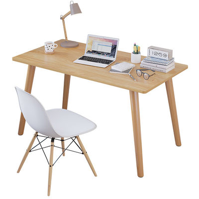 Mobiliário de escritório de madeira Computador portátil simples Mesa e cadeira para sala de estudo de meninas