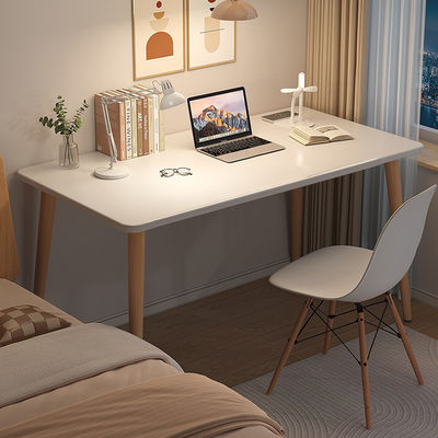 Mobiliário de escritório de madeira Computador portátil simples Mesa e cadeira para sala de estudo de meninas