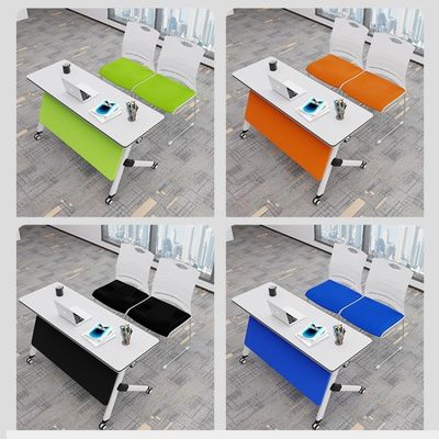 Combinação de mesa e cadeira para escritório multifuncional
