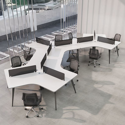 Combinações de secretária e cadeira de escritório Móveis de escritório modulares para programa de design da empresa