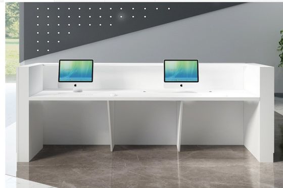 Modern Design Reception Desk para recepção corporativa personalizada e inscrição em conferências