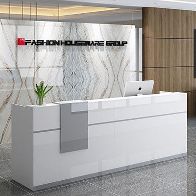 Recepção Consulta de recepção gabinete de bar simples personalizável para caixa da empresa